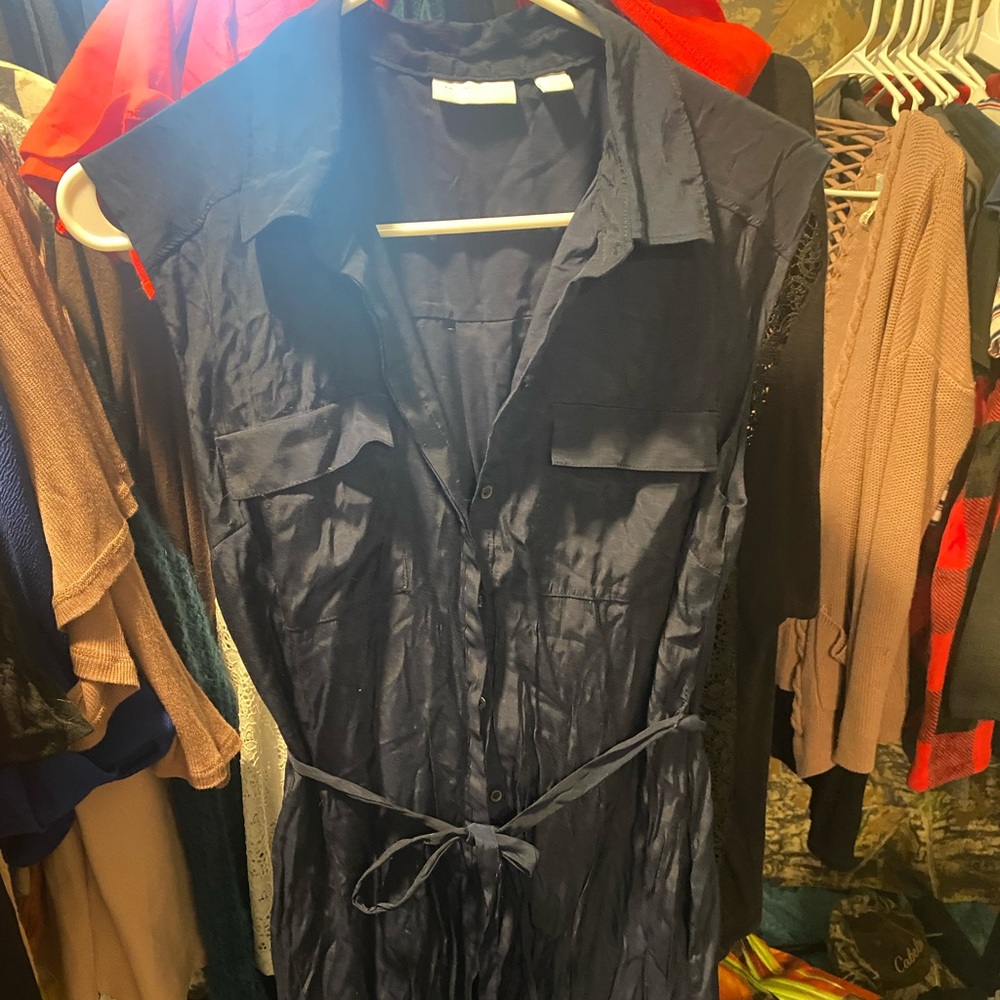 New York and Company button dress